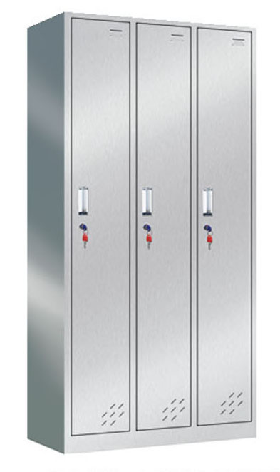 QB-102不銹鋼三門更衣柜 QB-102不銹鋼三門更衣柜